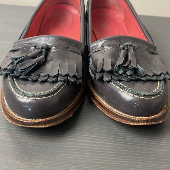 Boden Kiltie Slip On Leather Tassel Loafers Size 8 EU 39 - Picture 8 of 8